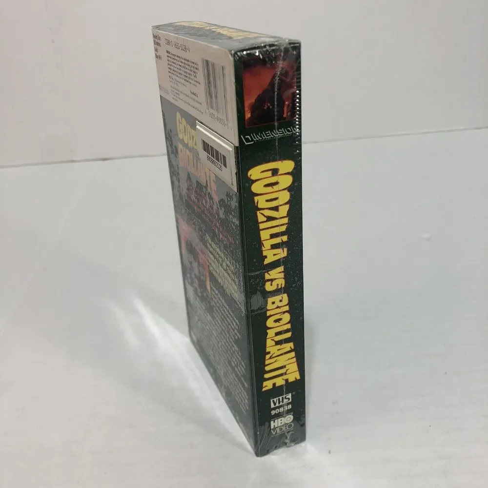 Godzilla Vs. Biollante (VHS, 1989) Factory Sealed HBO Video First Print - Picture 6 of 7